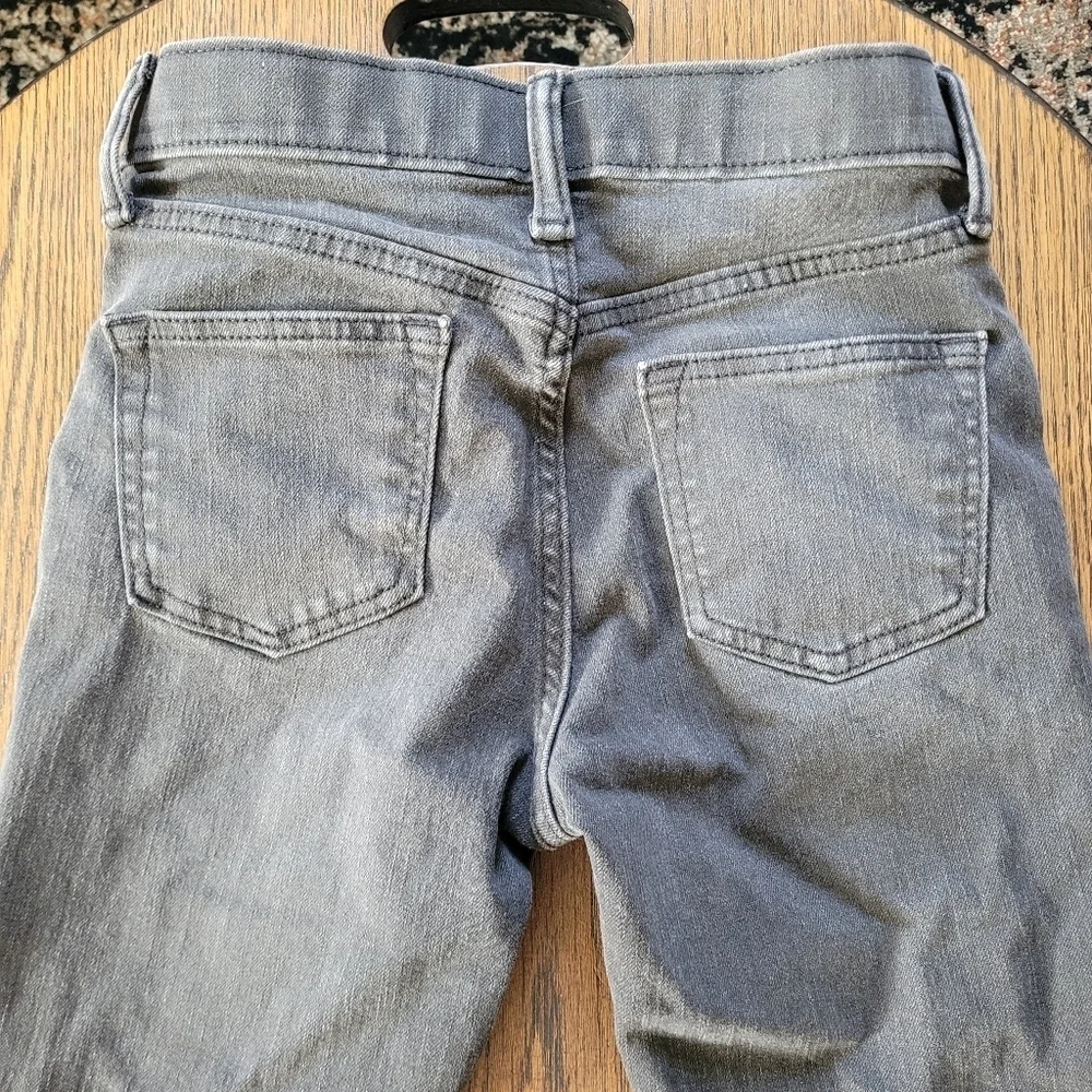 Old Navy Dark Gray Karate Slim Built in Flex Max Adjustable Jeans Size Boy's 10